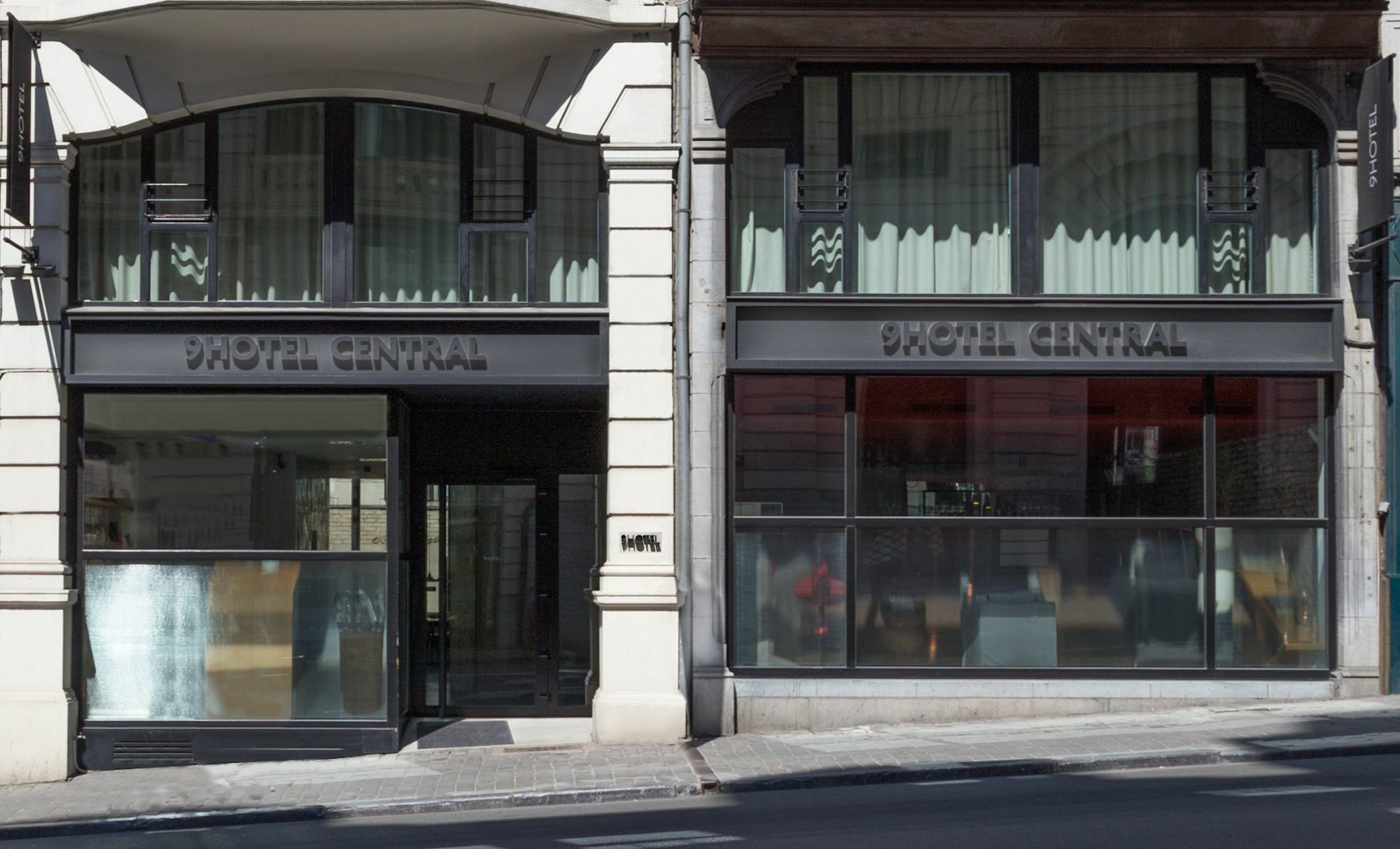 9Hotel Central Brussel Bagian luar foto
